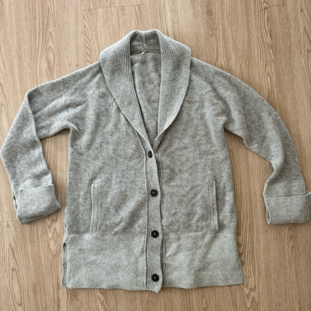 Brochu walker cashmere knit cardigan sweater nwot